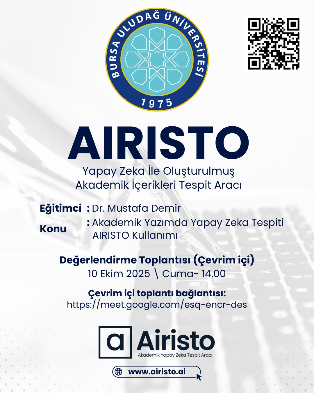  Bursa Uludağ Webinar